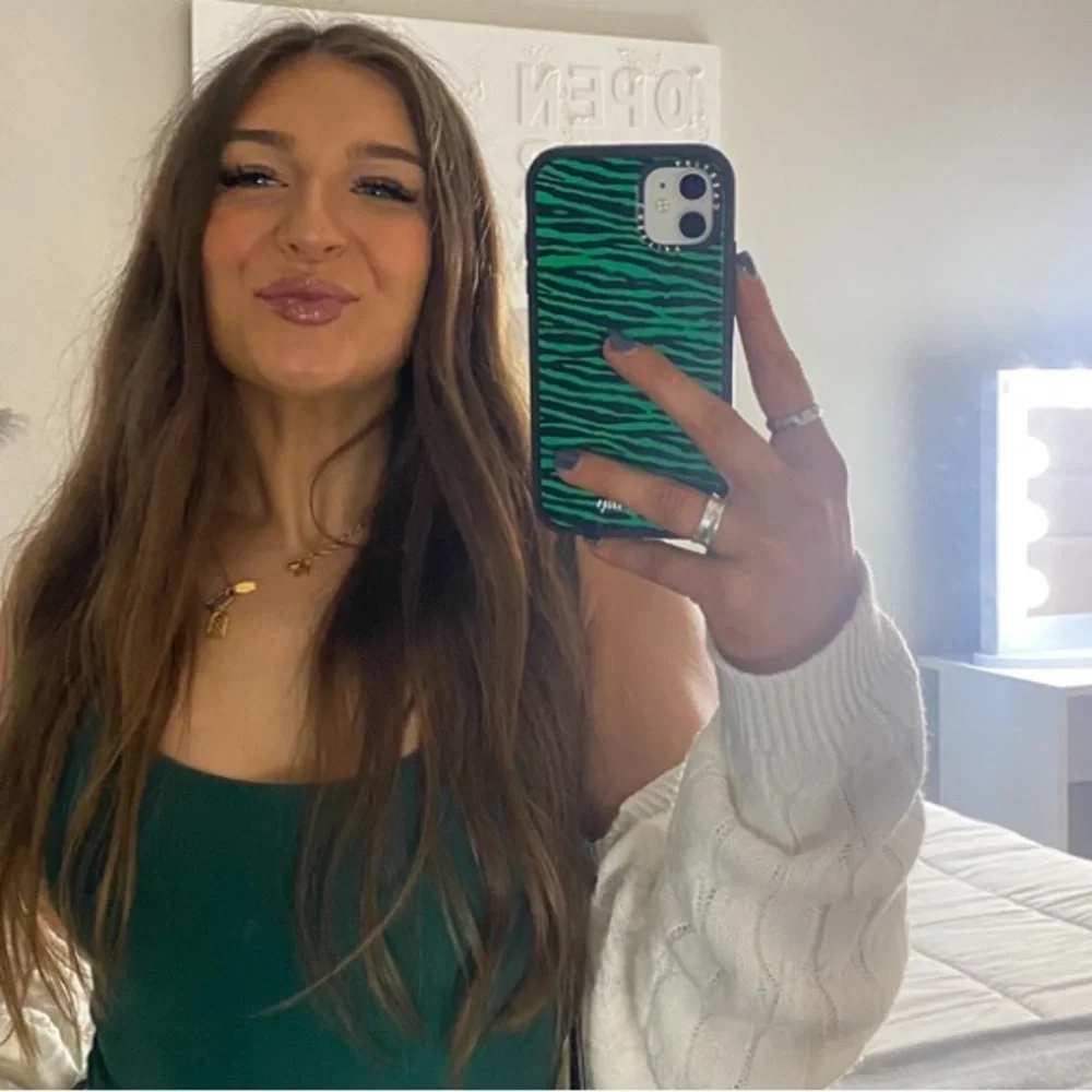 iPhone 11 green zebra casetify case